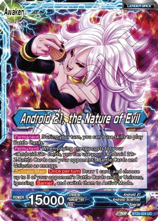 Android 21 // Android 21, the Nature of Evil (BT20-024) - Power Absorbed