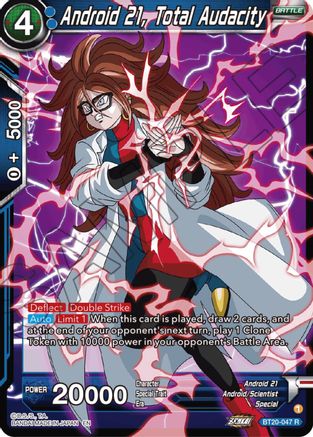 Android 21, Total Audacity (BT20-047) - Power Absorbed Foil