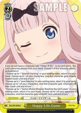 Happy Life Game (KGL/S95-E020 U) - Kaguya-Sama: Love is War?
