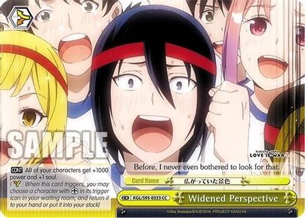 Widened Perspective (KGL/S95-E023 CC) - Kaguya-Sama: Love is War?