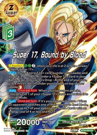 Super 17, Bound by Blood (BT20-058) - Power Absorbed Foil