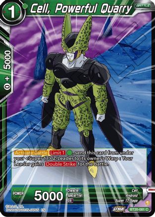 Cell, Powerful Quarry (BT20-081) - Power Absorbed Foil