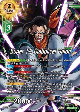 Super 17, Diabolical Union (BT20-059) - Power Absorbed