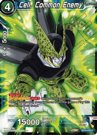 Cell, Common Enemy (BT20-050) - Power Absorbed