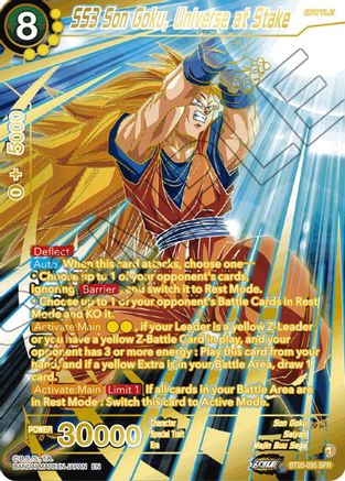 SS3 Son Goku, Universe at Stake (SPR) (BT20-095) - Power Absorbed Foil
