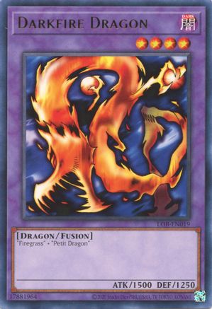 Darkfire Dragon (LOB-EN019) - Legend of Blue Eyes White Dragon (25th Anniversary Edition) Unlimited