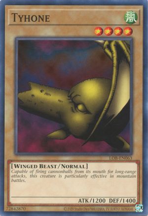 Tyhone (LOB-EN063) - Legend of Blue Eyes White Dragon (25th Anniversary Edition) Unlimited