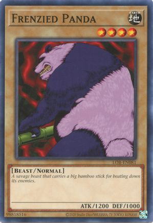 Frenzied Panda (LOB-EN081) - Legend of Blue Eyes White Dragon (25th Anniversary Edition) Unlimited