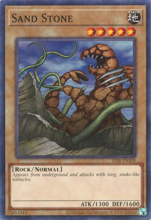 Sand Stone (LOB-EN109) - Legend of Blue Eyes White Dragon (25th Anniversary Edition) Unlimited