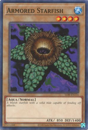 Armored Starfish (LOB-EN116) - Legend of Blue Eyes White Dragon (25th Anniversary Edition) Unlimited