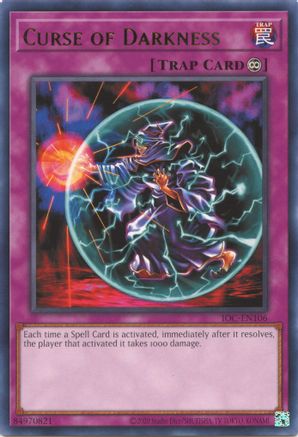 Curse of Darkness (IOC-EN106) - Invasion of Chaos (25th Anniversary Edition) Unlimited