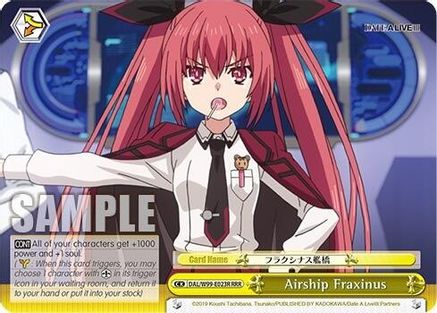 Airship Fraxinus (RRR) (DAL/W99-E023R RRR) - Date A Live Vol.2