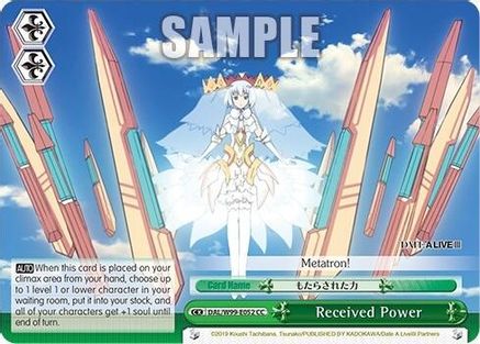Received Power (DAL/W99-E052 CC) - Date A Live Vol.2