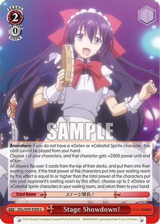 Stage Showdown! (DAL/W99-E068 U) - Date A Live Vol.2