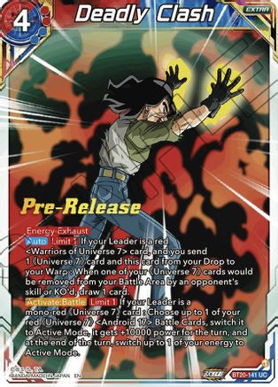 Deadly Clash (BT20-141) - Power Absorbed PreRelease Cards