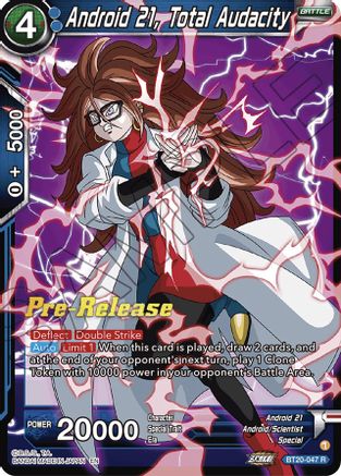 Android 21, Total Audacity (BT20-047) - Power Absorbed PreRelease Cards