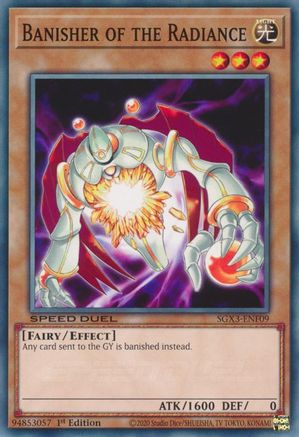 Banisher of the Radiance (SGX3-ENF09) - Speed Duel GX: Duelists of Shadows 1st Edition