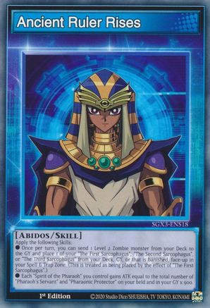 Ancient Ruler Rises (SGX3-ENS18) - Speed Duel GX: Duelists of Shadows 1st Edition