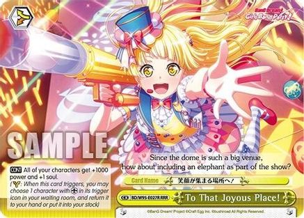 To That Joyous Place! (RRR) (BD/W95-E027R RRR) - BanG Dream! Girls Band Party! 5th Anniversary
