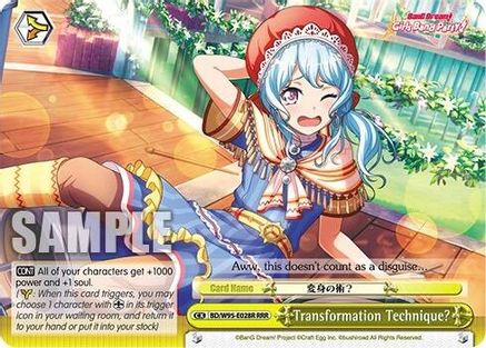Transformation Technique? (RRR) (BD/W95-E028R RRR) - BanG Dream! Girls Band Party! 5th Anniversary