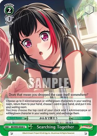 Searching Together (BD/W95-E058 U) - BanG Dream! Girls Band Party! 5th Anniversary