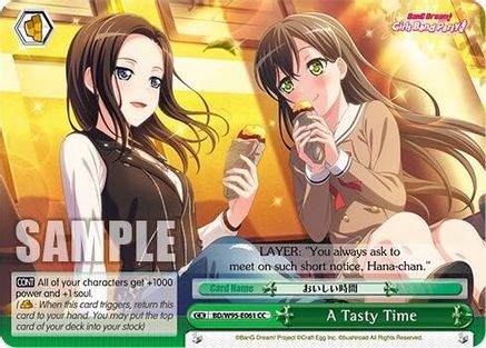 A Tasty Time (BD/W95-E061 CC) - BanG Dream! Girls Band Party! 5th Anniversary