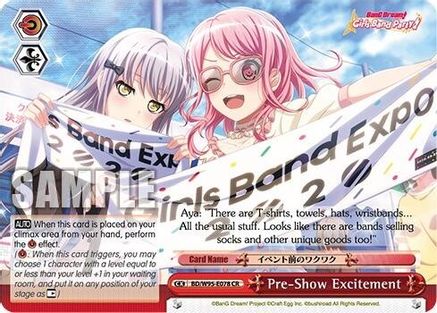 Pre-Show Excitement (BD/W95-E078 CR) - BanG Dream! Girls Band Party! 5th Anniversary