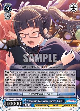 "Because You Were There" PAREO (BD/W95-E094 R) - BanG Dream! Girls Band Party! 5th Anniversary