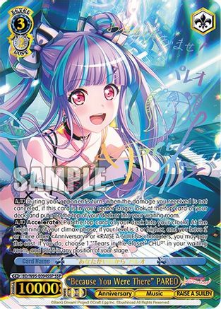 "Because You Were There" PAREO (SSP) (BD/W95-E094SSP SSP) - BanG Dream! Girls Band Party! 5th Anniversary