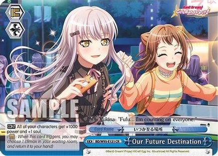 Our Future Destination (BD/W95-E121 CR) - BanG Dream! Girls Band Party! 5th Anniversary
