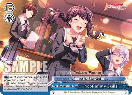 Proof of My Skills! (BD/W95-E125 CC) - BanG Dream! Girls Band Party! 5th Anniversary