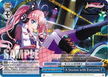 A Session with Everyone (RRR) (BD/W95-E126R RRR) - BanG Dream! Girls Band Party! 5th Anniversary