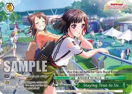 Staying True to Us (PR) (BD/W95-E128 PR) - BanG Dream! Girls Band Party! 5th Anniversary