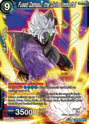 Fused Zamasu, the Divine Immortal (Reprint) (BT10-052) - Expansion Deck Box Set 22 Ultimate Deck 2023 Foil