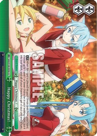 Happy Christmas! (SAO/S100-E056 CC) - Sword Art Online Animation 10th Anniversary
