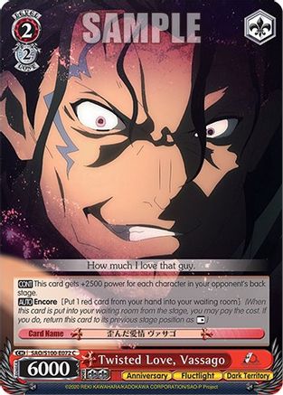 Twisted Love, Vassago (SAO/S100-E072 C) - Sword Art Online Animation 10th Anniversary
