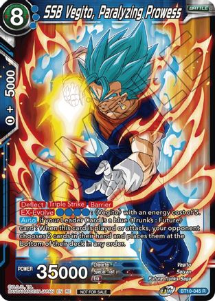 SSB Vegito, Paralyzing Prowess (Championship Selection Pack 2023 Vol.1) (BT10-045) - Tournament Promotion Cards Foil