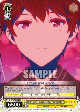 That Sort of Appearance, Iori (SHS/W71-E026 C) - Saekano How to Raise a Boring Girlfriend. flat