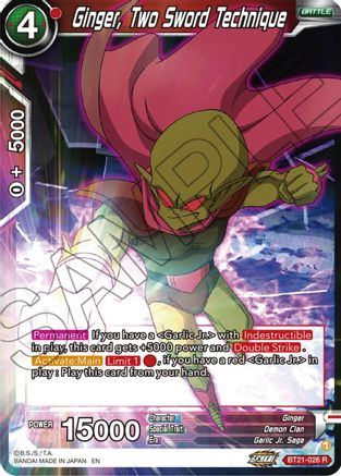 Ginger, Two Sword Technique (BT21-026) - Wild Resurgence