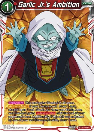 Garlic Jr.'s Ambition (BT21-033) - Wild Resurgence