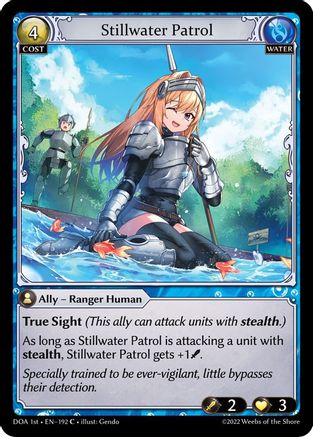 Stillwater Patrol (192) - Dawn of Ashes 1st Edition Foil
