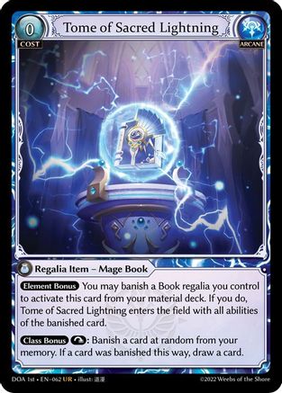 Tome of Sacred Lightning (062) - Dawn of Ashes 1st Edition