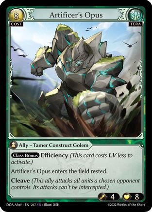 Artificer's Opus (267) - Dawn of Ashes Alter Edition