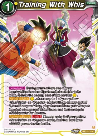 Training With Whis (BT21-131) - Wild Resurgence