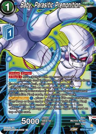 Baby, Parasitic Premonition (BT21-041) - Wild Resurgence Foil