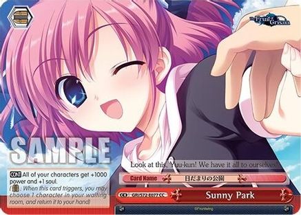 Sunny Park (GRI/S72-E077 CC) - The Fruit of Grisaia