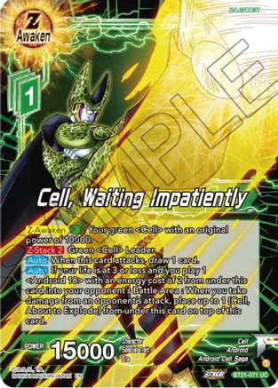 Cell, Waiting Impatiently (BT21-071) - Wild Resurgence