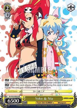 Yoko & Nina (GL/S52-PE03) - Gurren Lagann