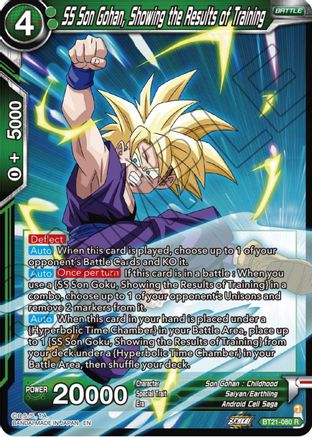 SS Son Gohan, Showing the Results of Training (BT21-080) - Wild Resurgence
