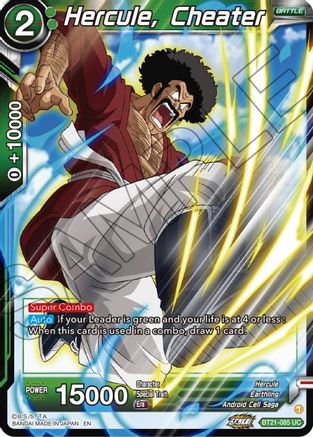 Hercule, Cheater (BT21-085) - Wild Resurgence Foil